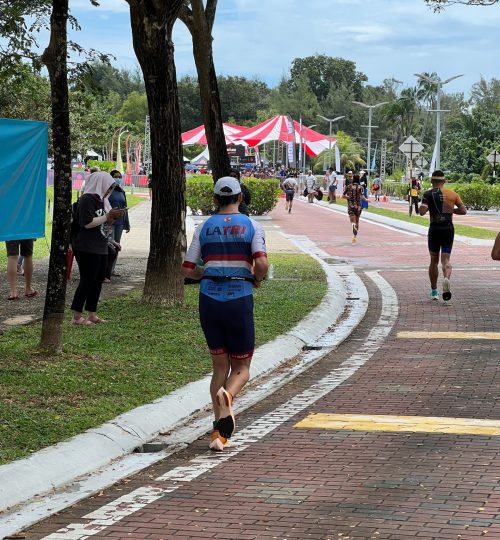 Run in Ironman 70.3 Desaru in Malaysia