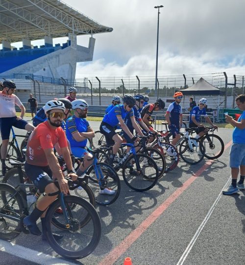 Road Race Cycling Start Estoril